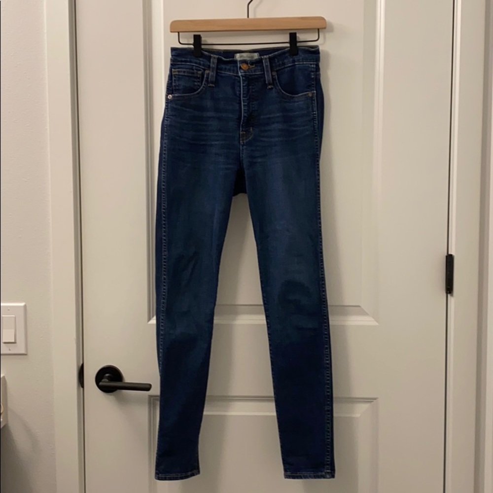 Madewell 10” High Rise Skinny Jeans Size 26